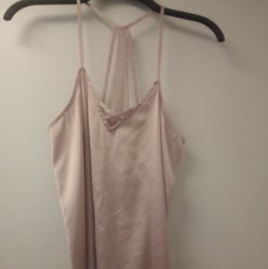 🌺 Satin Pink Strappy Tank Top 🌼